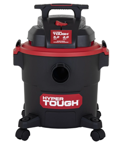 lot 724 image: Hyper Tough 5 Gallon WetDry Vacuum for the Car, Garage, Home or Workshop