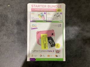 lot 681 image: myFirst Camera Insta 2 with 12MP Photos 1080P Video Selfie Lens, microSD Card, Neck Lanyard, Portable Travel Camera