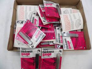 lot 122 image: Thickness gauge wrenches