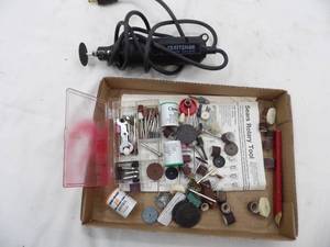 lot 123 image: Craftsman rotary tool