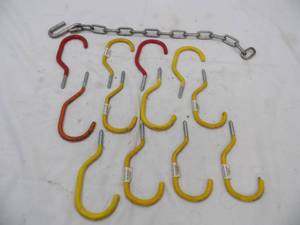 lot 149 image: Bike hooks