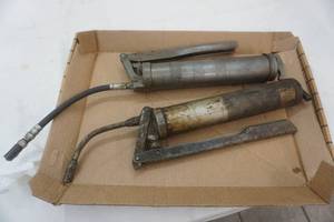 lot 14 image: grease guns