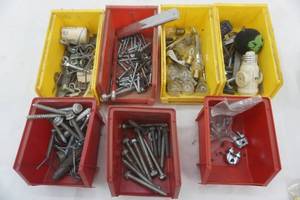 lot 49 image: Hardware bins  , hardware