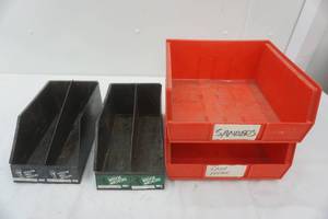 lot 53 image: Large Hardware bins