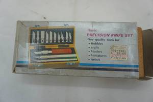 lot 23 image: Precision knife set