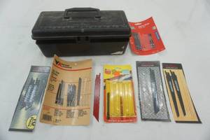 lot 75 image: TaskMaster case, jig saw blades