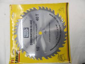 lot 207 image: Tool Shop Saw Blade