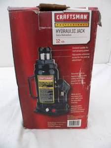 lot 228 image: Craftsman Hydraulic jack