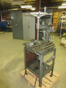 lot 107 image: LASSIE TOOL CO. HAND TAP MACHINE
