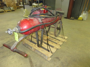 lot 120 image: ANTIQUE ALFITE FIRE EXTINGUISHER