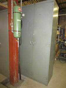 lot 308 image: GENERAL FIREPROOFING DOUBLE DOOR CABINET