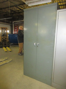 lot 309 image: GENERAL FIREPROOFING DOUBLE DOOR CABINET