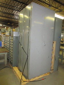 lot 312 image: DOUBLE DOOR METAL CABINETS