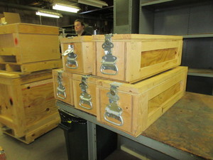 lot 145 image: CUSTOM CRATES