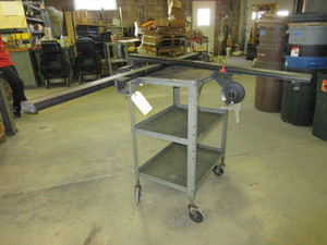 lot 172 image: BRUNING RAIL TYPE DRAFTING MACHINE