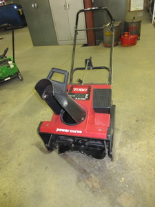 lot 203 image: TORO 20 SNOW BLOWER