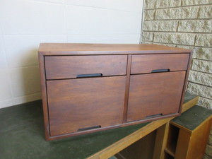 lot 615 image: ALMA DESK CO.  OFFICE STORAGE CABINET