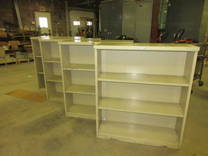 lot 358 image: ALL-STEEL METAL BOOKSHELVES