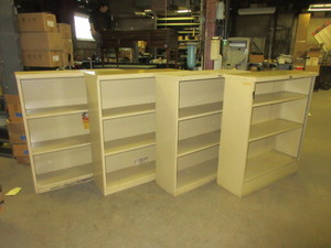 lot 359 image: ALL-STEEL METAL BOOKSHELVES
