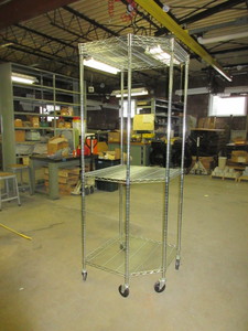 lot 362 image: TRINITY WIRE CORNER SHELF