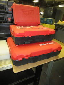 lot 701 image: MILWAUKEE POWER TOOL CASES