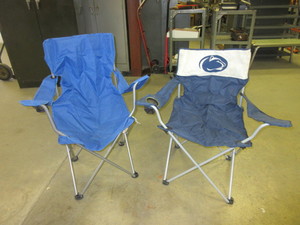 lot 707 image: PORTABLE  LAWN CHAIRS