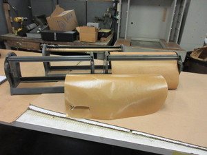 lot 733 image: BULMAN ROLL PAPER DISPENSERS WITH PAPER