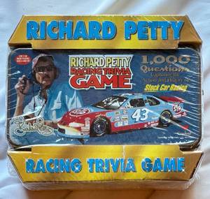 lot 20 image: Richard Petter Racing Trivia Game NASCAR - New