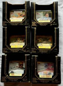 lot 22 image: (6) Limited Edition NASCAR Racing Champions 164 Die Cast Replica Matchbox Cars