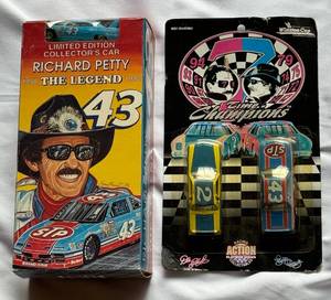 lot 35 image: Limited Edition Collectors Cars NASCAR Richard Petty The Legend Matchbox