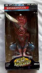 lot 64 image: Spiderman Bobblehead Head Knockers Hand Painted
