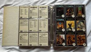 lot 46 image: Advanced Dungeons and Dragons Set - Large Binder 750 Cards