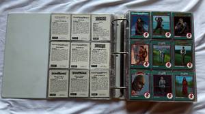 lot 48 image: Large Binder of Trading Cards 650 Cards82 Sheets - Dungeons and Dragons, The Punisher, The Savage Dragon and More
