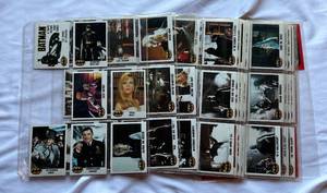 lot 54 image: Batman 1989 123 Trading Card Lot