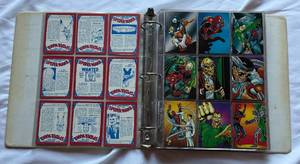lot 53 image: 248 Card Binder - 1992 Marvel Spider-Man 30th Anniversary and 1991 DC Comics