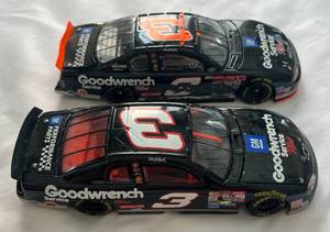 lot 110 image: (2) Dale Earnhardt  124 NASCAR Die Cast Stock Cars