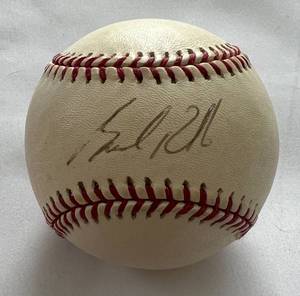 lot 115 image: Brad Radke Signed OMLB Selig Rawlings Baseball with PSA DNA COA - Minnesota Twins