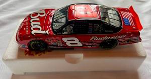 lot 69 image: Dale Earnhardt Jr. 124 Scale Limited Edition Stock Car - Bud Racing Talladega Win