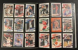 lot 90 image: 360 Card Binder - 2022 Basketball Cards - Luminance, Chronicles, Donruss, Hoops, Legacy, RCs, Inserts, XR, Playbook