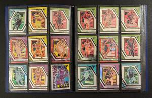 lot 17 image: 72 Card Binder - 2023 Basketball Cards - Flux