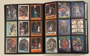 lot 26 image: 279 Card Binder - 2022-2023, Misc. Basketball Cards - Mosaic, Optic, Donruss, Select