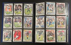 lot 32 image: 360 Card Binder - 2022, Misc, Football Cards - Select, Absolute, Mosaic, Topps, Score