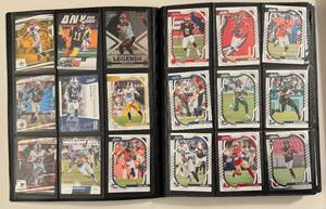 lot 44 image: 360 Card Binder - 2021-2022 Football Cards - Select DP, Rookies & Stars, Absolute