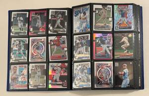 lot 60 image: 360 Card Binder - 2022-2023 Baseball Cards - Capstones, Topps Chrome, Mosaic