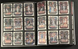 lot 61 image: 360 Card Binder - 2022 Basketball Cards - Optic, Prizm, Mosaic