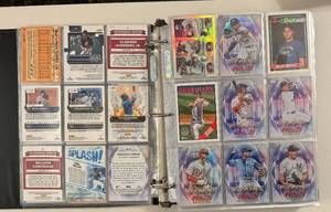 lot 64 image: 540 Card Binder - 2021-2023 Baseball Cards- RCs, Topps, Topps Chrome, Optic, Select