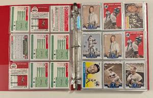 lot 69 image: 270 Card Binder - 2000s-2020s Baseball Cards - Topps, Heritage, Mickey Mantle Archives