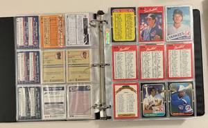 lot 71 image: 567 Card Binder - 90s, 2021-2023 Baseball Cards - Topps, Bowman Platinum, Twins, Mosaic