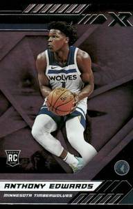 lot 79A image: Anthony Edwards RC Rookie Card 2020 Panini Chronicles Xr  #295 Basketball