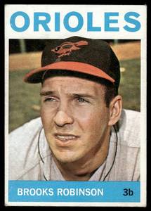 lot 108A image: Brooks Robinson 1964 Topps #230 Baseball Card